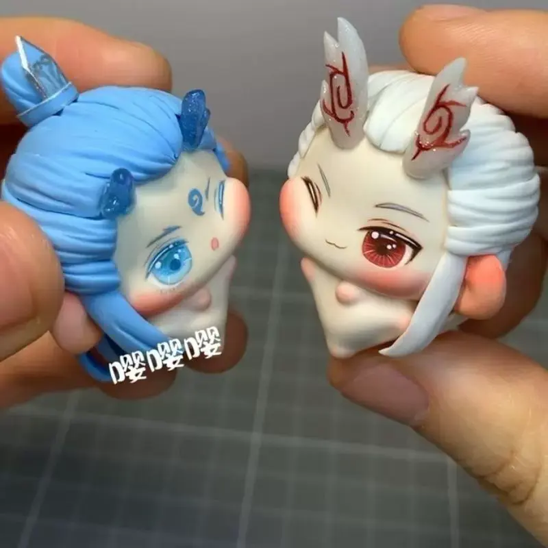 傲光敖丙父子贴贴磁吸摆件哪吒之魔童周边硅胶树脂卡通挂件钥匙扣