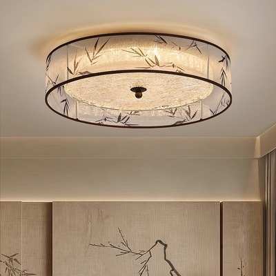 宋代美学卧室吸顶灯中古风复古