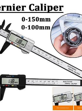 Digital Caliper 0-150mm Plastic Vernier Calipers 4