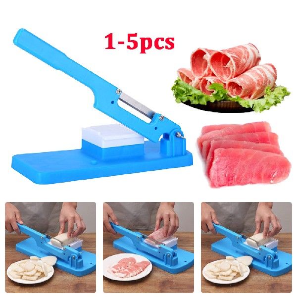 1-5pcs Multifunction Table Slicer Frozen Meat Cutting
