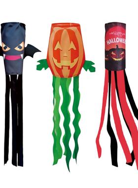 Scary Halloween Windsock Flag Hanging Ghost Halloween