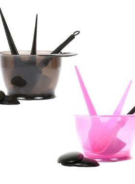 Hair Coloring Dyeing Kit Tint Color Dye Bowl Set Salon