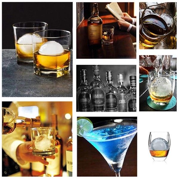 4 Cavity Ice Cubes Maker Form For Ice Ball Ice Molds