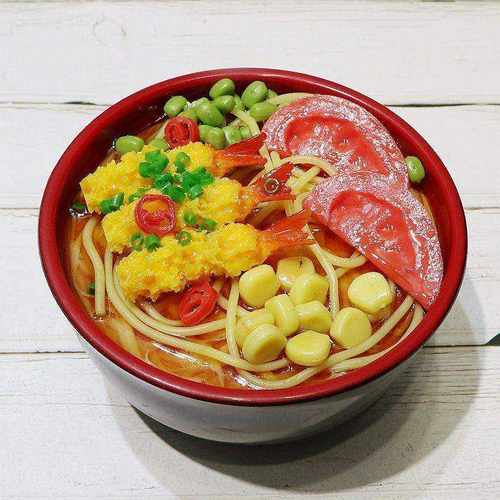 新款仿真食物面条拉面大碗面模型拍摄拍照道具存钱罐橱窗摆设区角