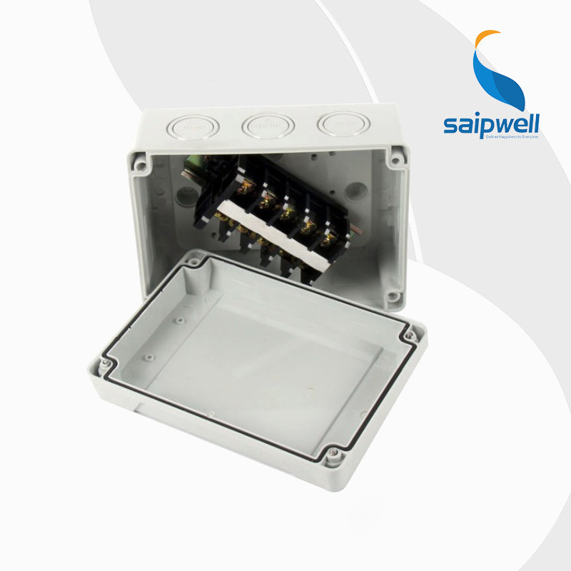畅销167*125*82预留孔接线盒SK9105Z分线盒 工业内配端子盒saip