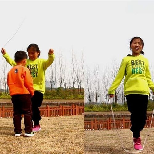 中小学生比赛专用跳绳6号8#5米长绳大绳教委体委指定无柄棉绳