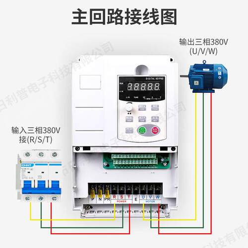 好货日利普三相380V变频器矢量型0.75/1.5/2.2/3/4/5.5/7.5/11/15