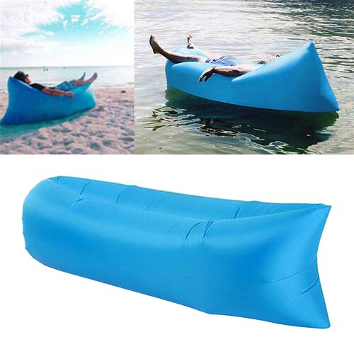 好货Beach Lounge Chair Folding Adult Inflatable Lounger Couc