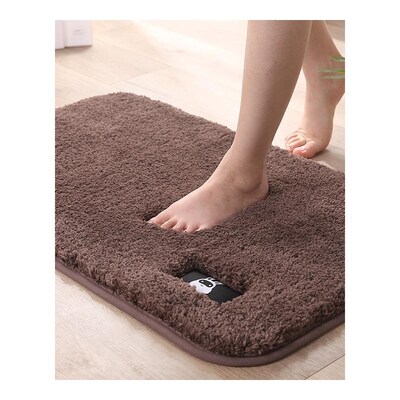Soft Bathroom Mat Rug Non-slip Bath Mats Bathroom Rugs and M