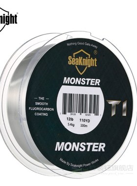 2019 New Arrival MONSTER T1 100M Fluorocarbon Fishing Line 1