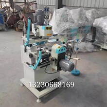 极速金钢网纱窗气动液压小型断桥铝合金型材门窗脚踏单双点刀组角