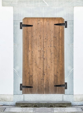 好货8 PCS T-Strap Hinges Heavy Duty Gate Hinges Metal Tee