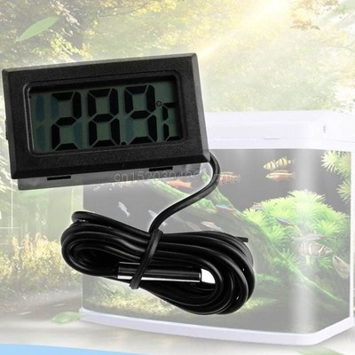 Digital LCD Display Thermometer Sensor for Fridge/Aquarium/F