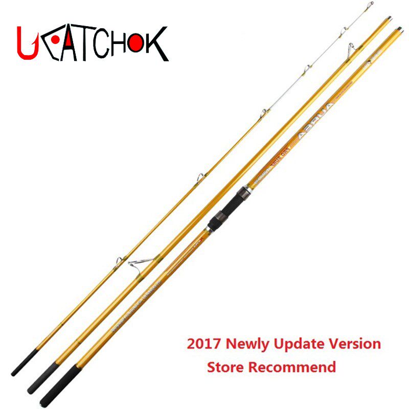 1pcs/pack COK Pro Surf 4.2M Casting fishing rod 3 sections i
