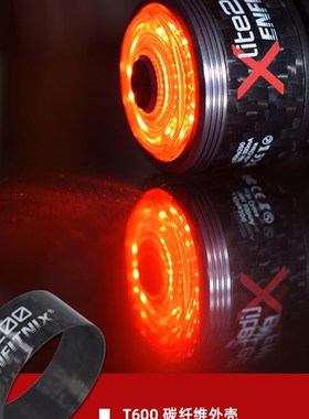 英豪xlite200自行车尾灯公路山地单车夜行骑行装备夜骑灯