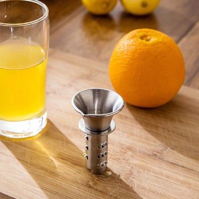 1 Pc Manual Lemon Squeezer Stainless Steel Fruit Orange