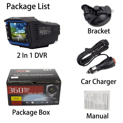 极速Car DVR Dash Cam Lens 2 in1 Vehicle Camera Mobile Presen