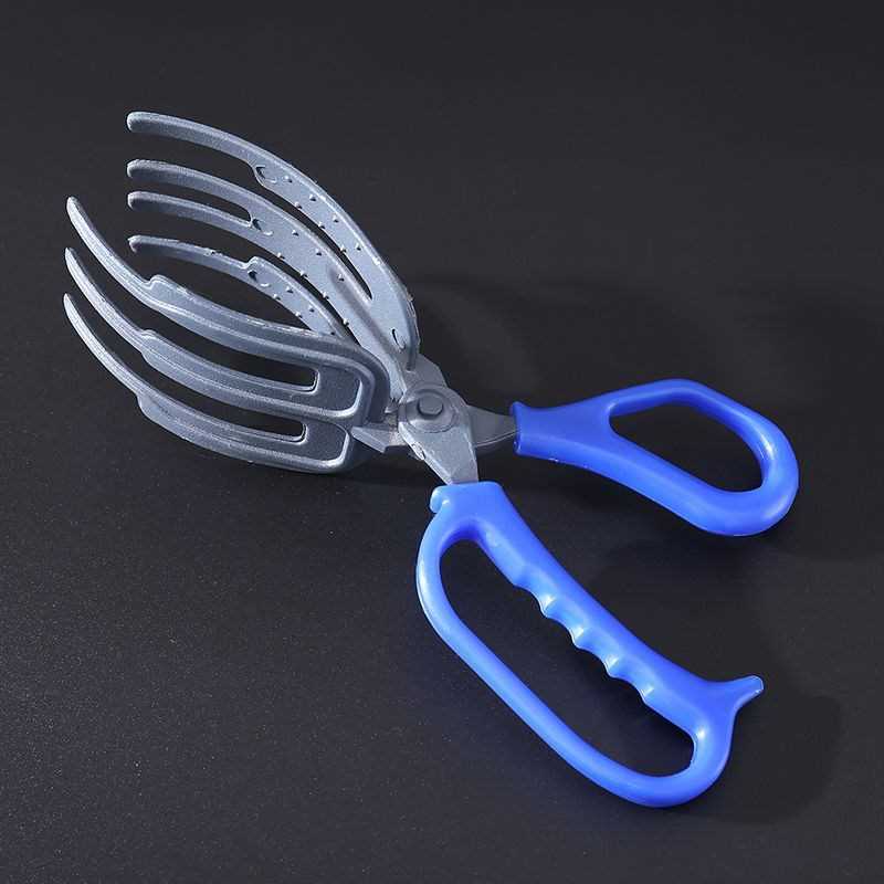 。拿鱼夹子抓鱼器防滑鱼夹器捉鱼手夹金属抓鱼神器渔具垂钓用品