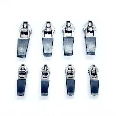 极速10pcs Reverse Zipper Pull Slider Instant Installation Pl