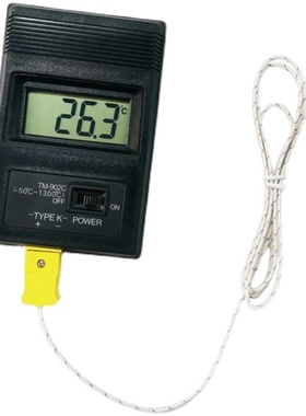 。TM902C快速测温仪 多用途数显温度表固体温度计烫染测温计油温