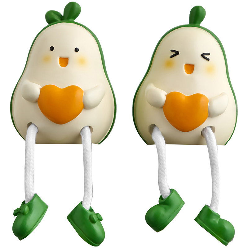 可爱情侣吊脚娃娃小摆件家居卧室装饰品客厅展柜洞洞板墙上置物架