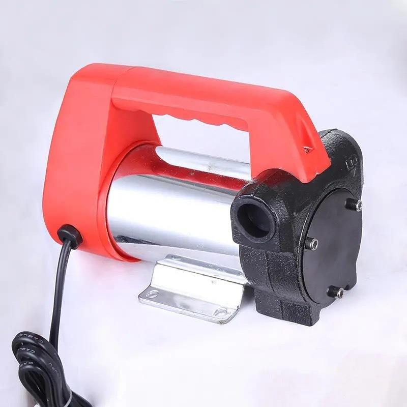电动抽油泵12v24v小型抽油机家用220v柴油泵加油机自吸泵加油机器