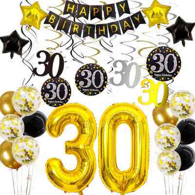 好货Happy 0th 40th 50th Birthday Party Decoration Birthday