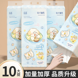 10大提抽纸悬挂式 纸抽厕纸 纸巾家用实惠装 整箱餐巾纸厨房用纸挂式