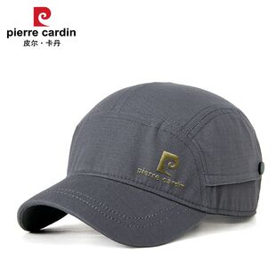 皮尔卡丹短檐美式飞行员复古瓜皮帽子户外休闲遮阳工装通用鸭舌帽