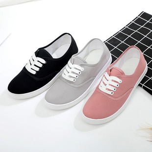 White Autumn New 新品 face Woman Lace Soft Shoe Sneaker