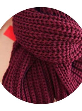 极速. Korea thicken long scarf winter women wool neckerchief