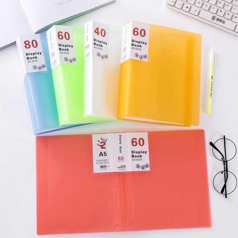 新品Newa5 file folder display book floder a5 32kbinder