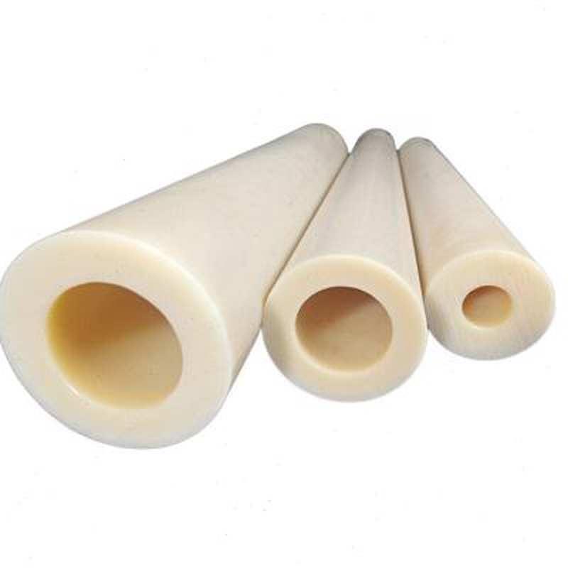 新品尼龙棒空心圆柱耐磨管硬pa66套筒含油MC轴套衬套垫圈轮件加工