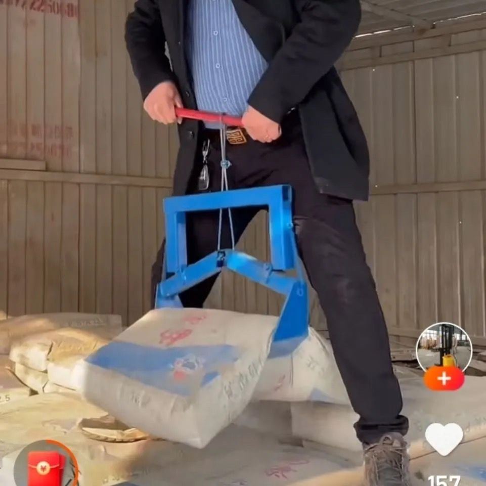 定制水泥夹 水泥装卸 水泥粉袋夹 水泥包夹子 青储夹子