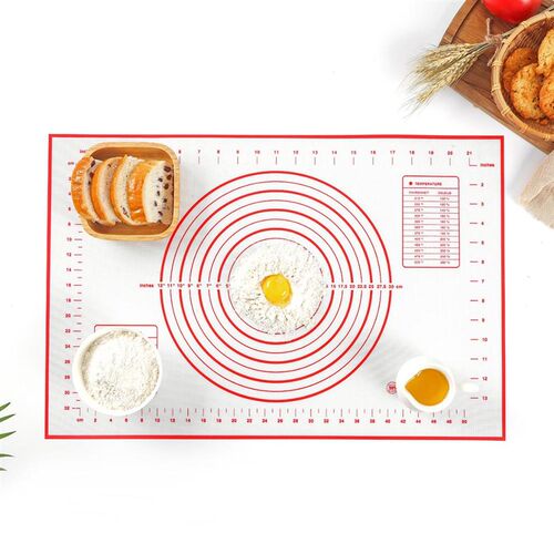 好货Silicone Baking Mat Pizza Dough Maker Pastry Kitchen Gad