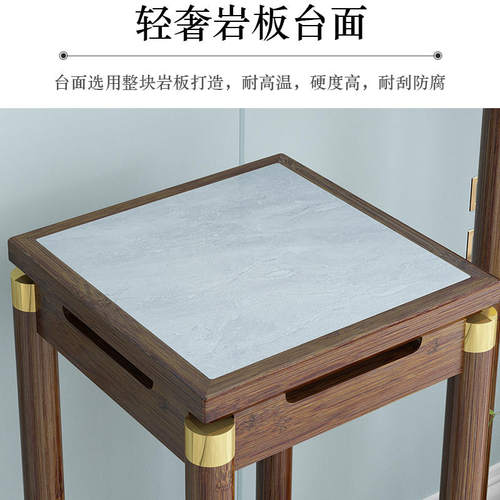 极速2023花架子客厅落地式花盆摆件置物架家用转角电视柜旁实木花 - 封面
