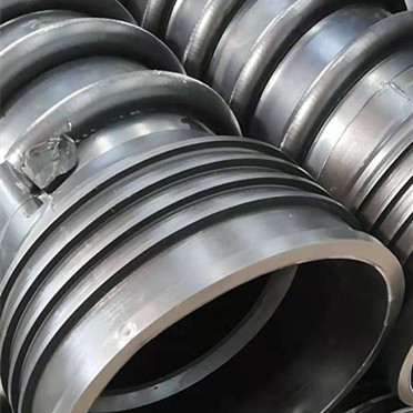 厂HDPE缠绕增强管B型结构壁克拉管高密度聚乙烯波纹管钢带管多肋