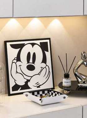 轻奢餐柜酒柜玄关钥匙收纳摆件高档家居装饰品客厅进门口工艺礼品