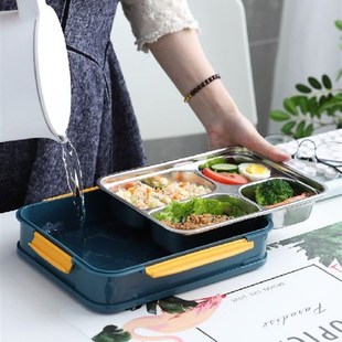 Insulation Compartment Lunch Box Stainless 1PC 304