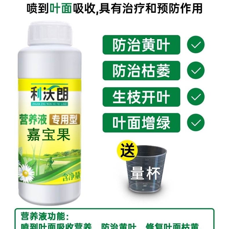 嘉宝果专用肥料珍宝果小硕挂果树葡萄营养液有机复合颗粒缓释肥