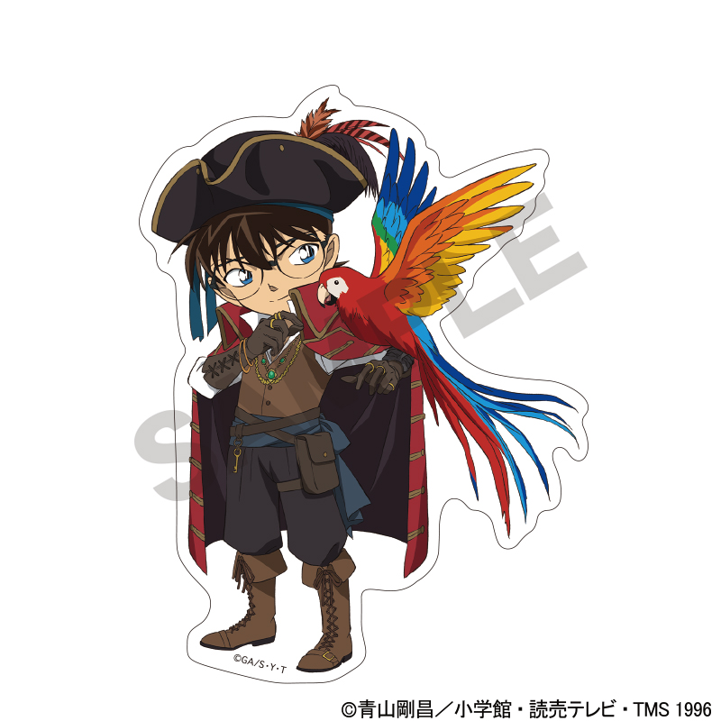 【宠粉价】crux 名侦探柯南 船员系列 贴纸 日谷周边礼物