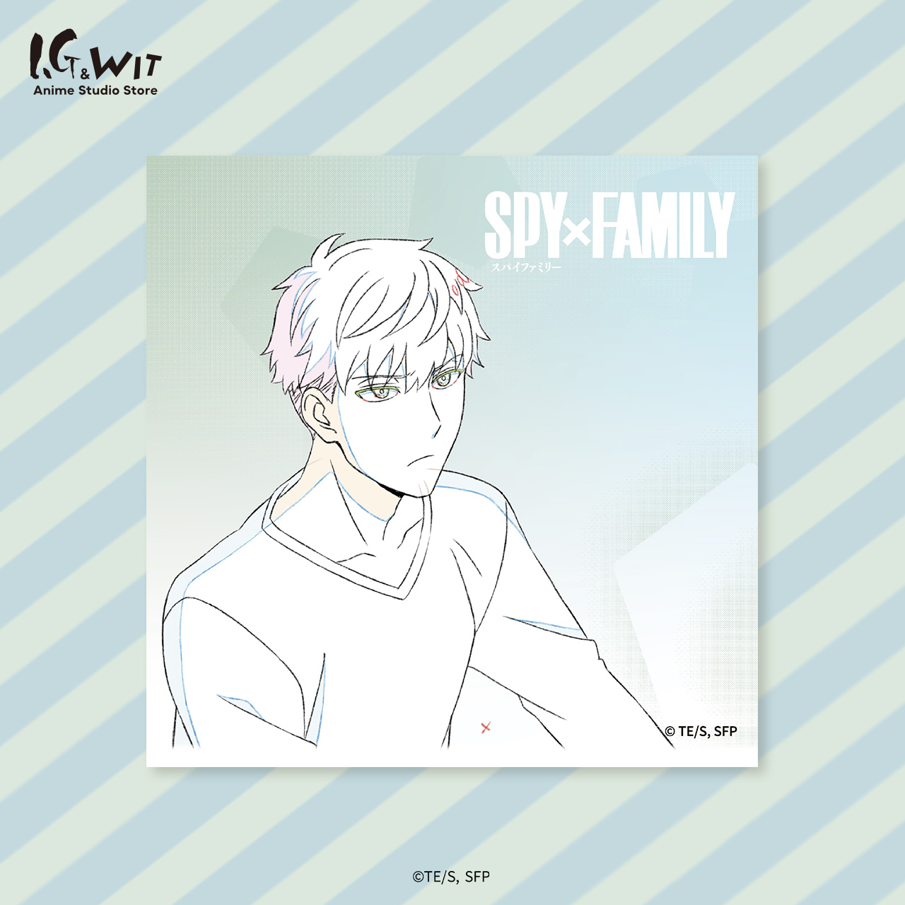 I.G WIT 间谍过家家收藏亚克力色纸动漫周边原版日谷正版授权