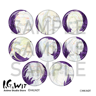 巨人韩吉利威尔盲抽马口铁徽章撤退 进击 矮人日谷 WIT I.G