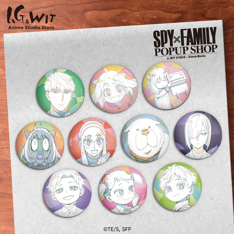 间谍过家家原画收藏徽章