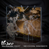 巨人原画亚克力场景立牌撤退 矮人日谷 WIT 进击 售完无补 I.G