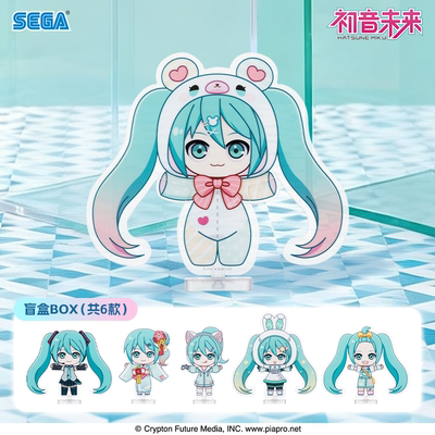 初音未来可动亚克力立牌打卡棒