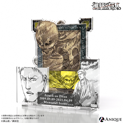 ANIQUE进击的巨人巨人大战立牌