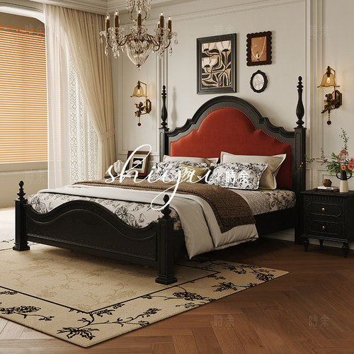 「潮汐木纹」白橡床｜描左岸旧梦