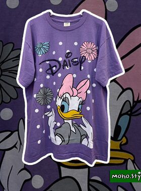 Story Carrie 黛西Daisy唐老鸭复古动画辣妹穿搭小众潮流短袖T恤