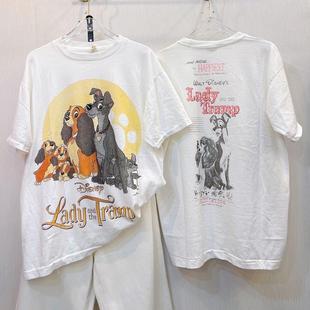 Story Carrie   小姐与流浪汉Lady and the Tramp情侣百搭短袖T恤